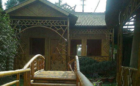 山莊獨(dú)棟竹房